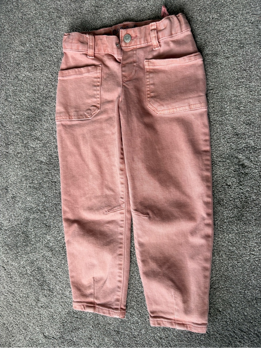 Cat & Jack Dusty Pink Girls' Straight-Leg Jeans